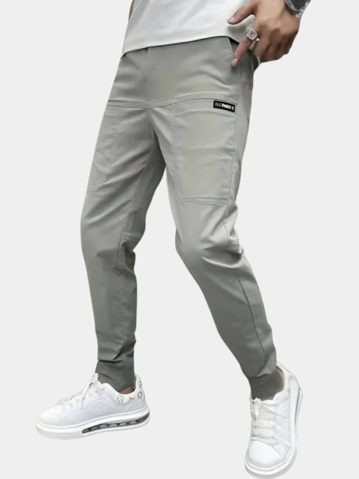 Modern trousers with an ergonomic cut for everyday comfort