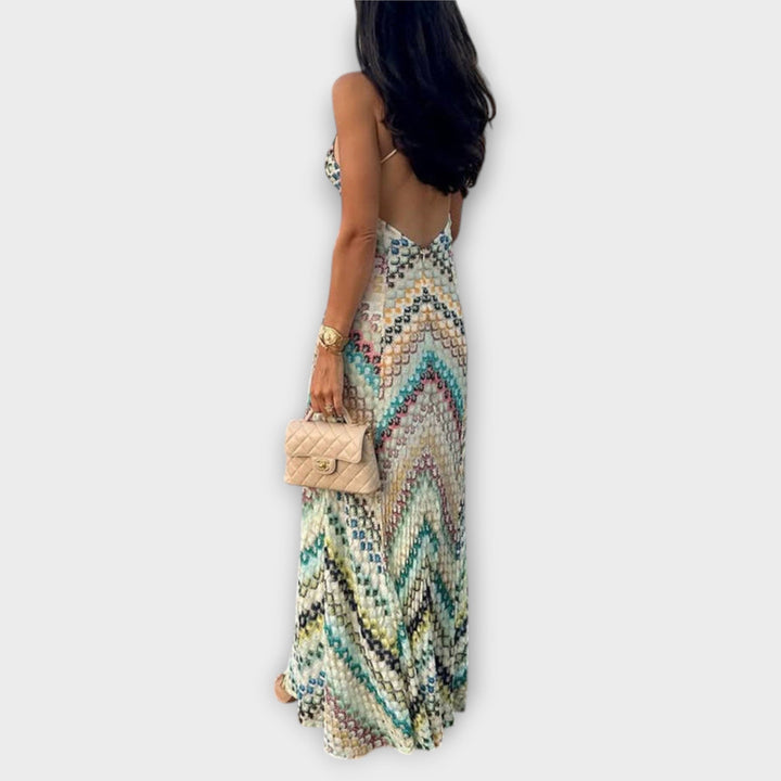 Remi - Missoni colorful chevron maxi dress