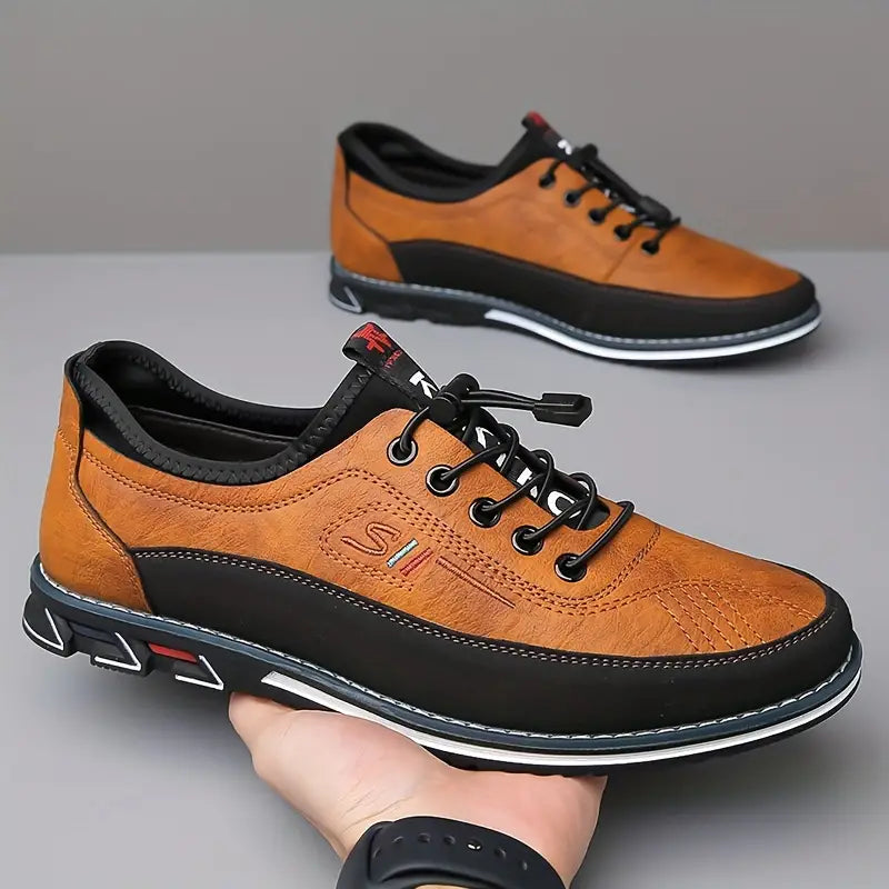 Mode Lumiere™ Premium Two-Tone Casual Shoes Comfort Elegance