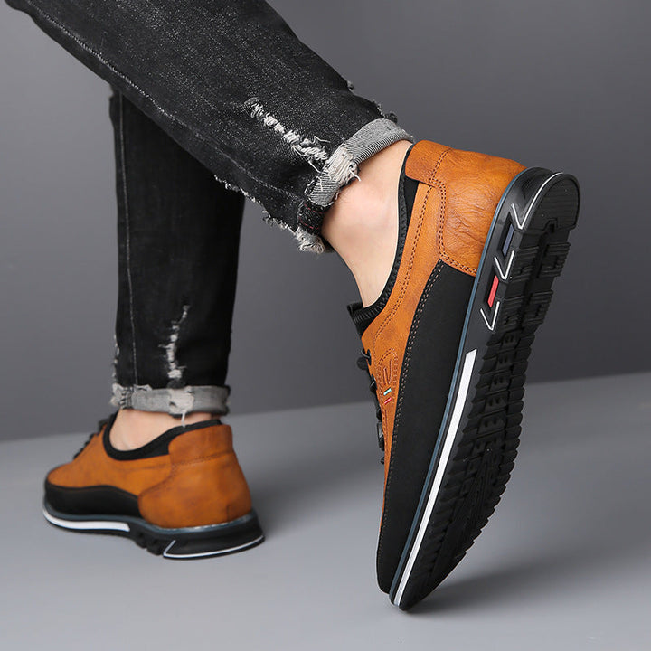 Mode Lumiere™ Premium Two-Tone Casual Shoes Comfort Elegance