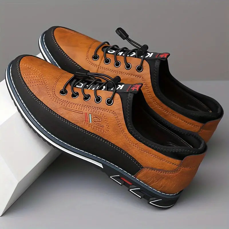 Mode Lumiere™ Premium Two-Tone Casual Shoes Comfort Elegance