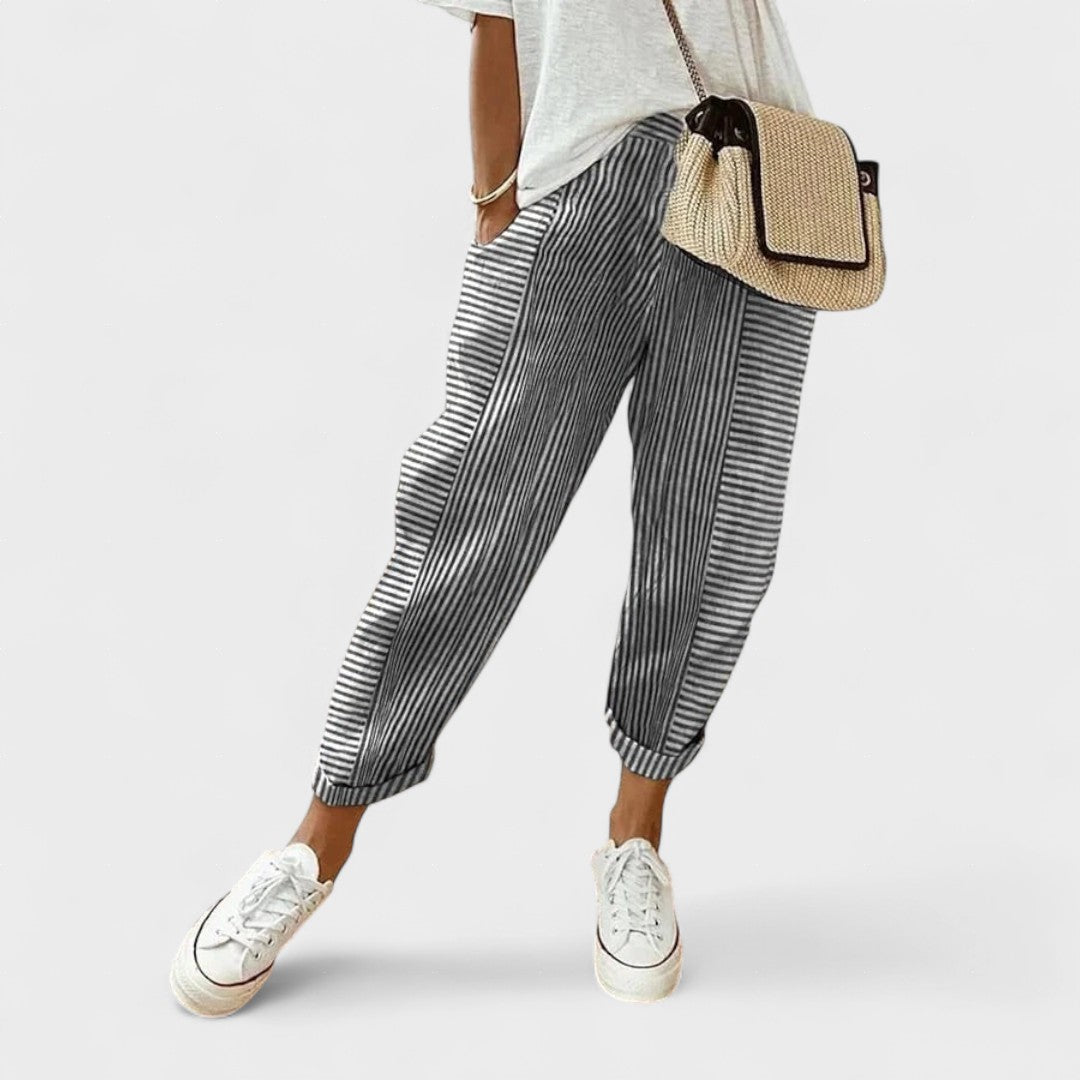 Fashion Light | Striped Trousers with Style