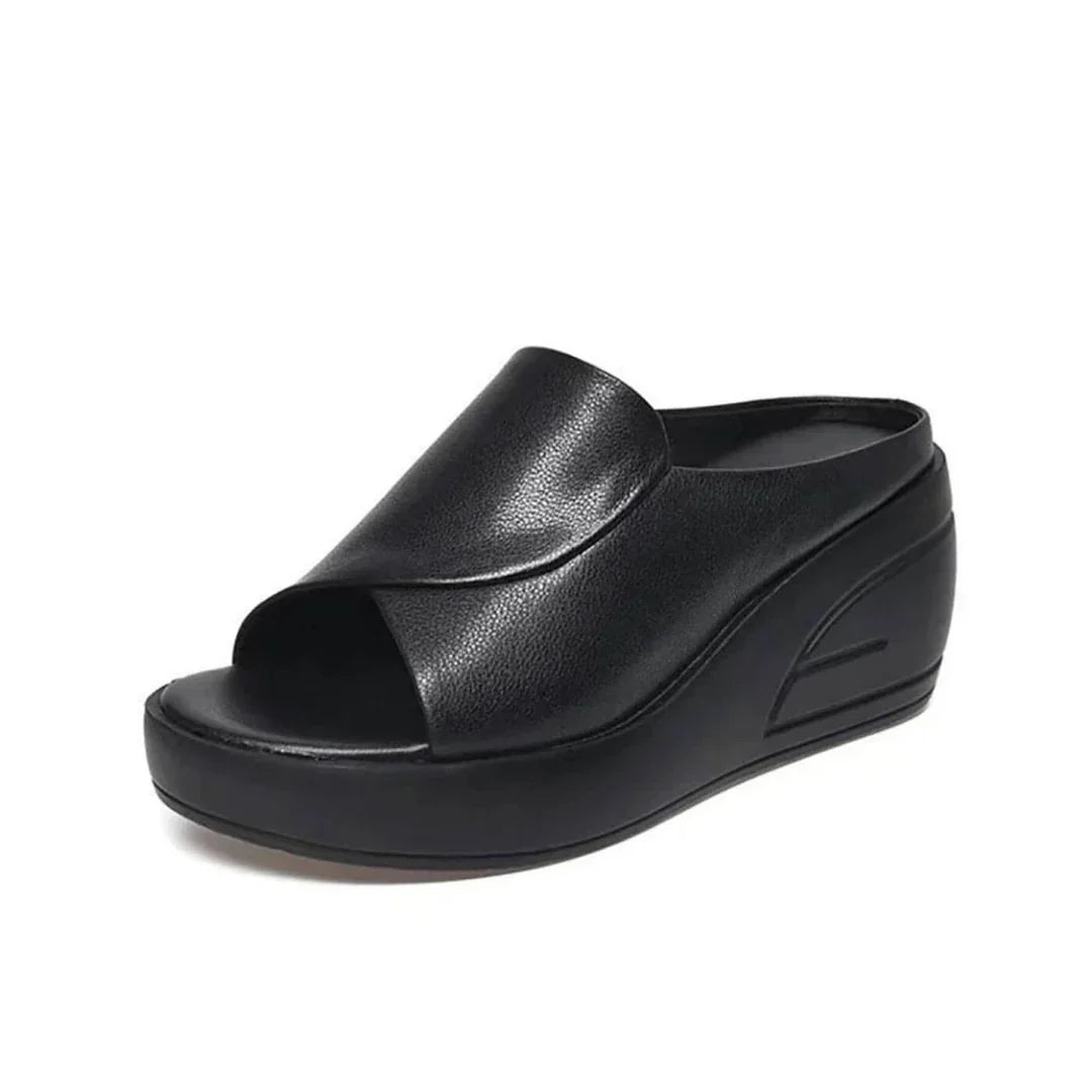 Eliza | Comfortable Platform Wedge & Thick Sole