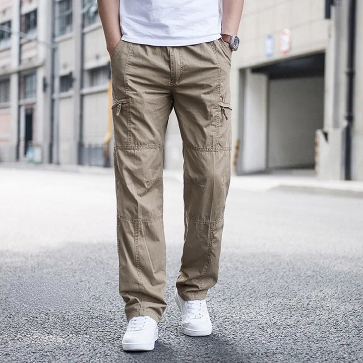 Men's Charcoal Grey Cargo Pants