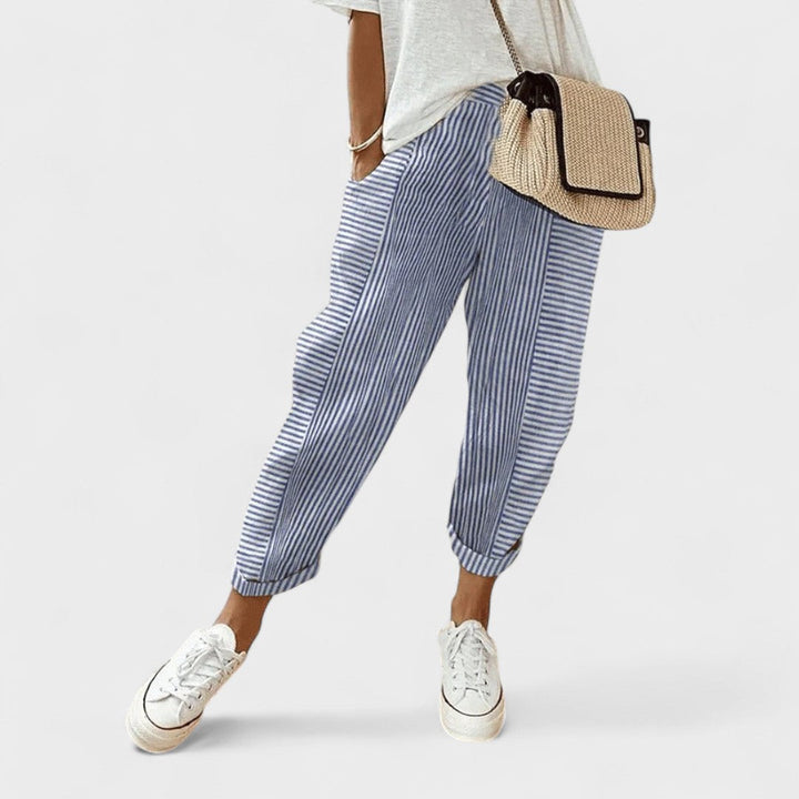 Fashion Light | Striped Trousers with Style