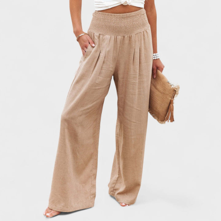 Light Mode | Cotton and Linen Loose Trousers