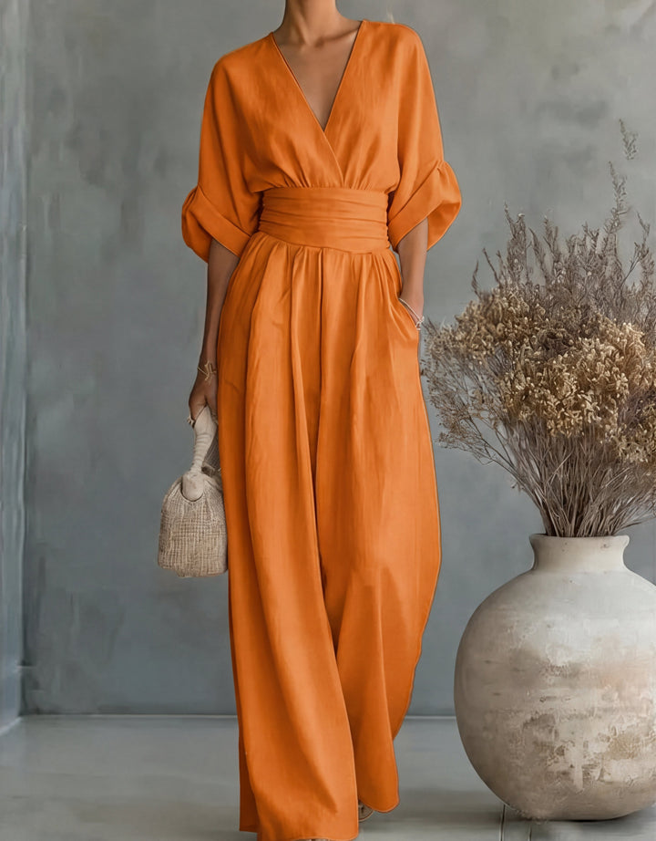 Élise – Elegant flowy jumpsuit