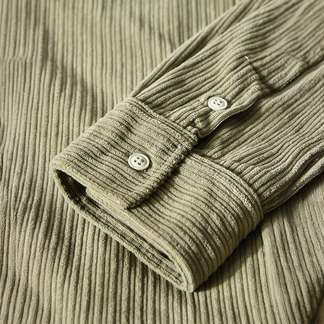 Harlan | Fleece-Lined Corduroy Shirt