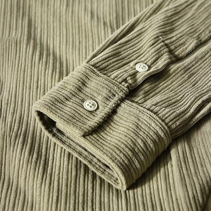 Harlan | Fleece-Lined Corduroy Shirt