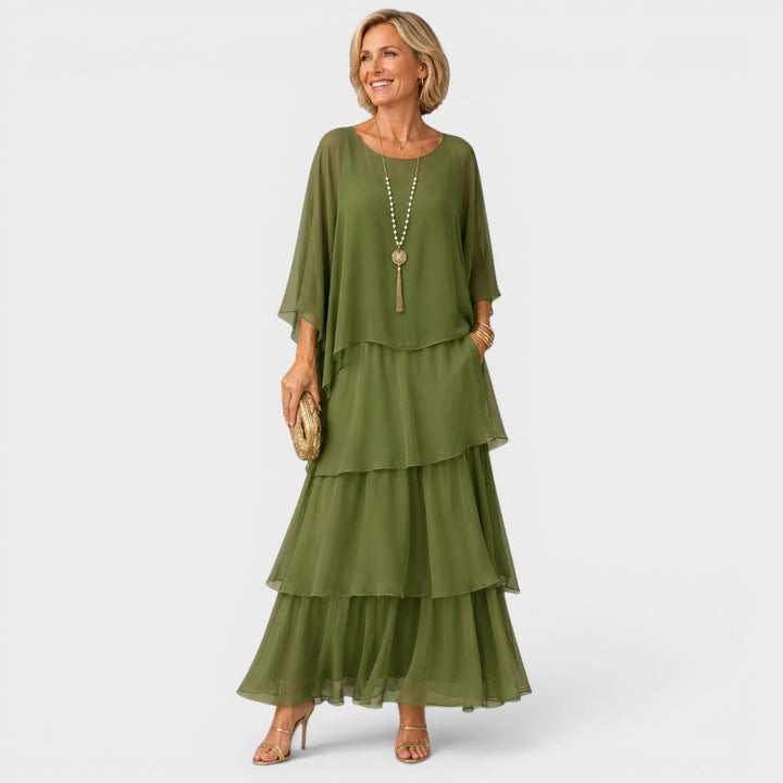 Lara | Elegant Flowing Maxi Dress