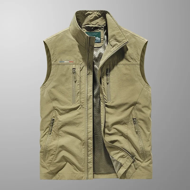 Mode Lumiére™ | Men's Outdoor Zip Vest