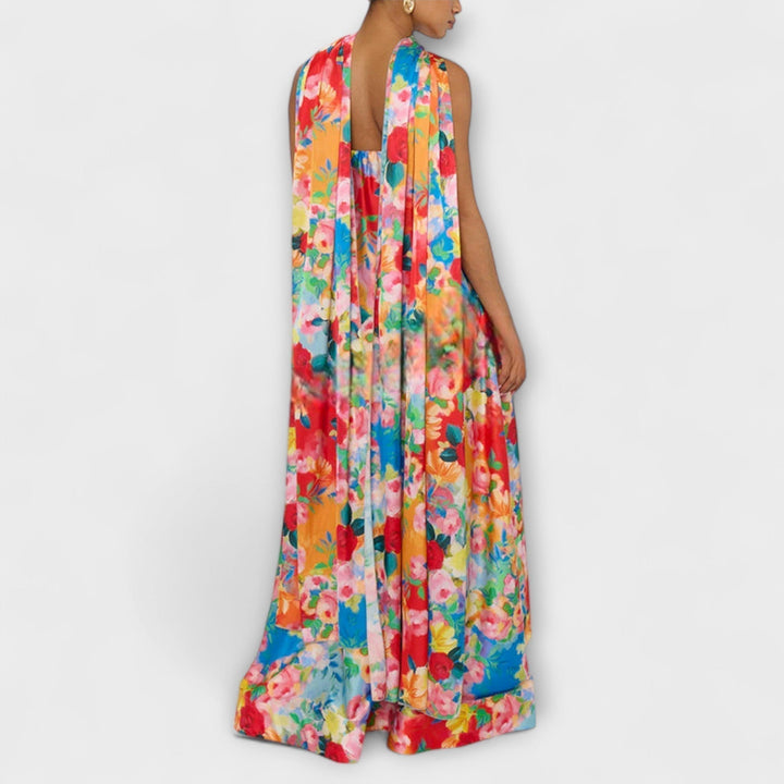 Harlow - Floral Off-The-Shoulder Maxi Dress