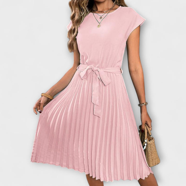 Mode Lumiére™ Elegant Midi Dress