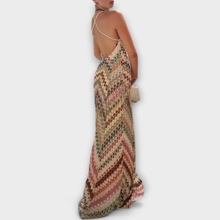 Remi - Missoni colorful chevron maxi dress