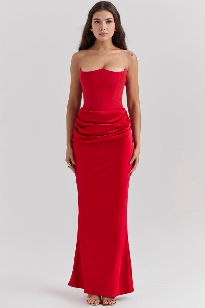 Mode Lumiére™ | Hélène Elegant Dress