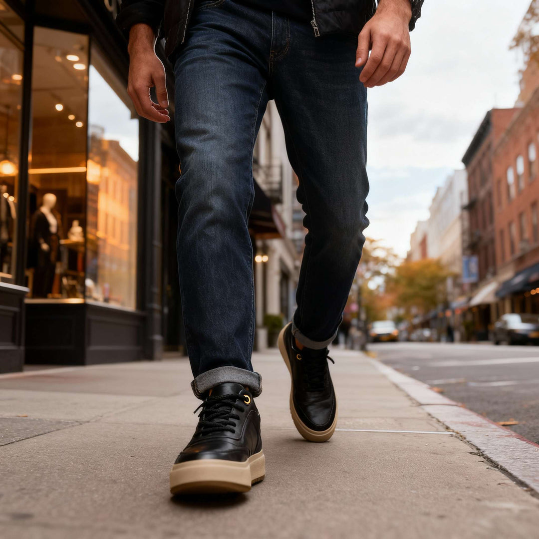 Bellmont Edge | Leather Trainers
