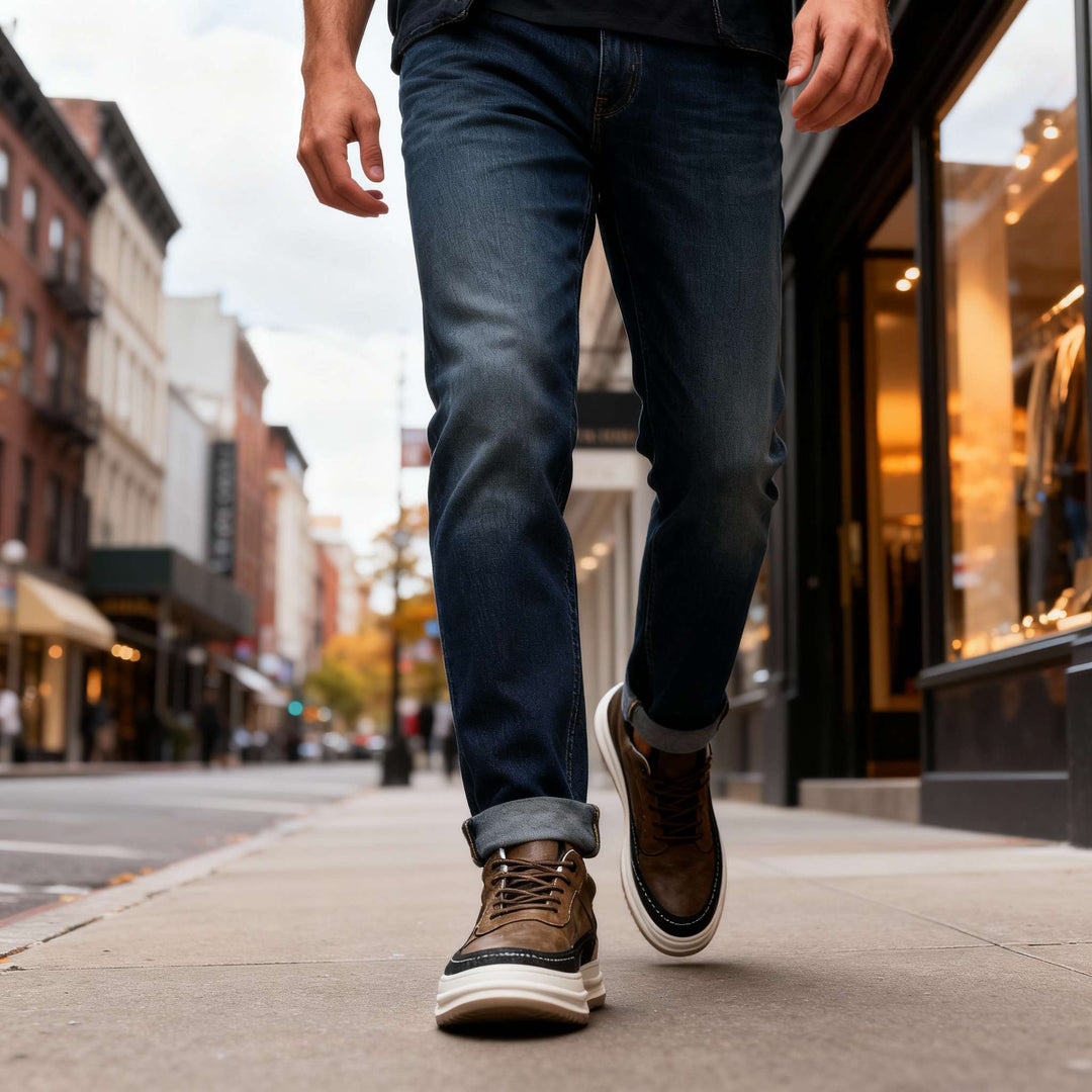 Alric Step | Leather Trainers