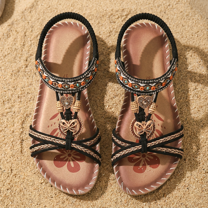 Mode Lumiére™ | Margot Comfortable Bohemian Sandals