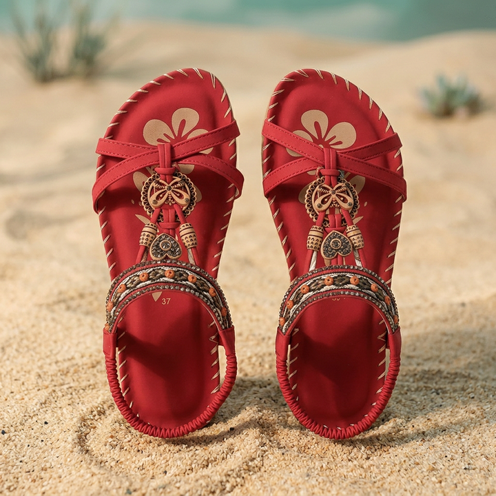Mode Lumiére™ | Margot Comfortable Bohemian Sandals