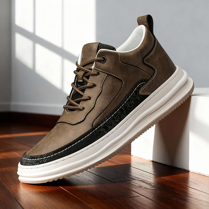 Alric Step | Leather Trainers