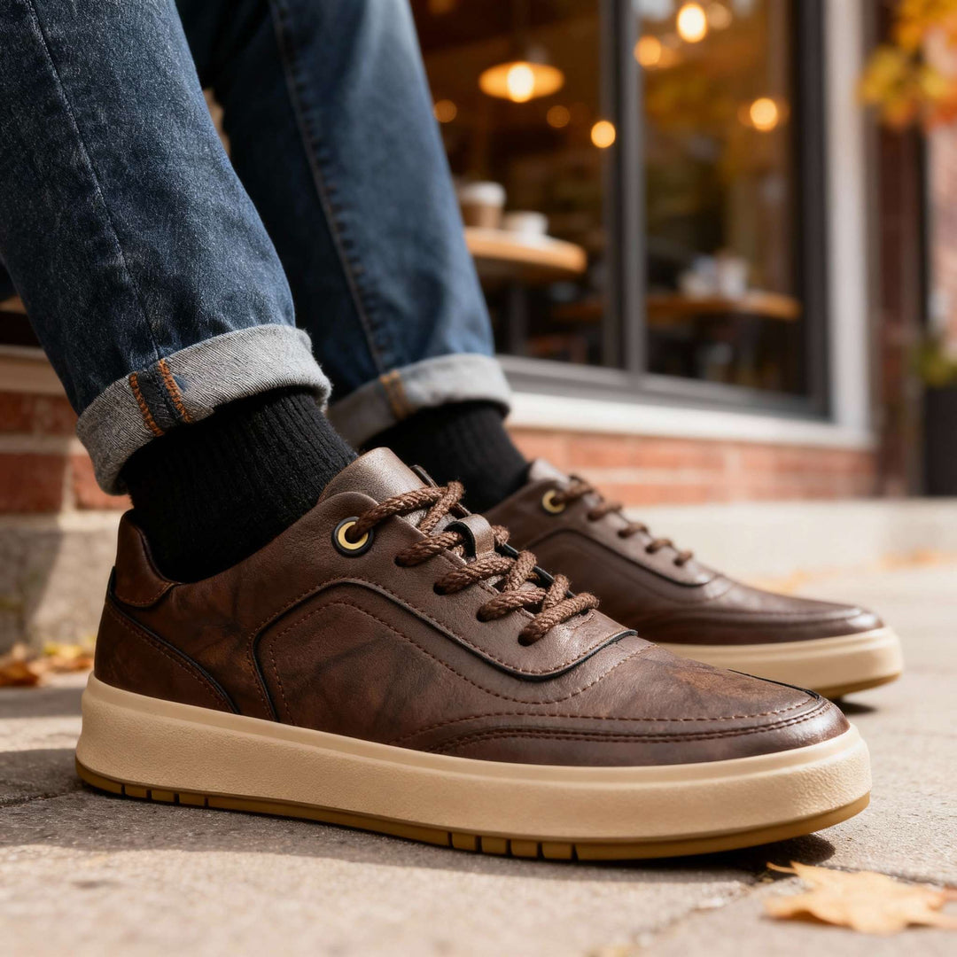 Bellmont Edge | Leather Trainers
