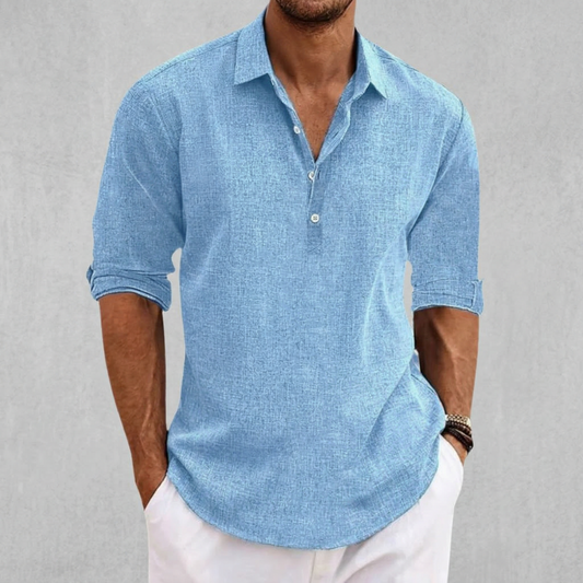 Caleb | Refined Button-Front Classic Shirt