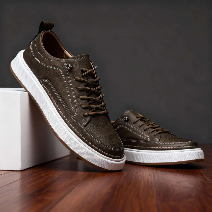 Valtier Prime | Leather Sneakers