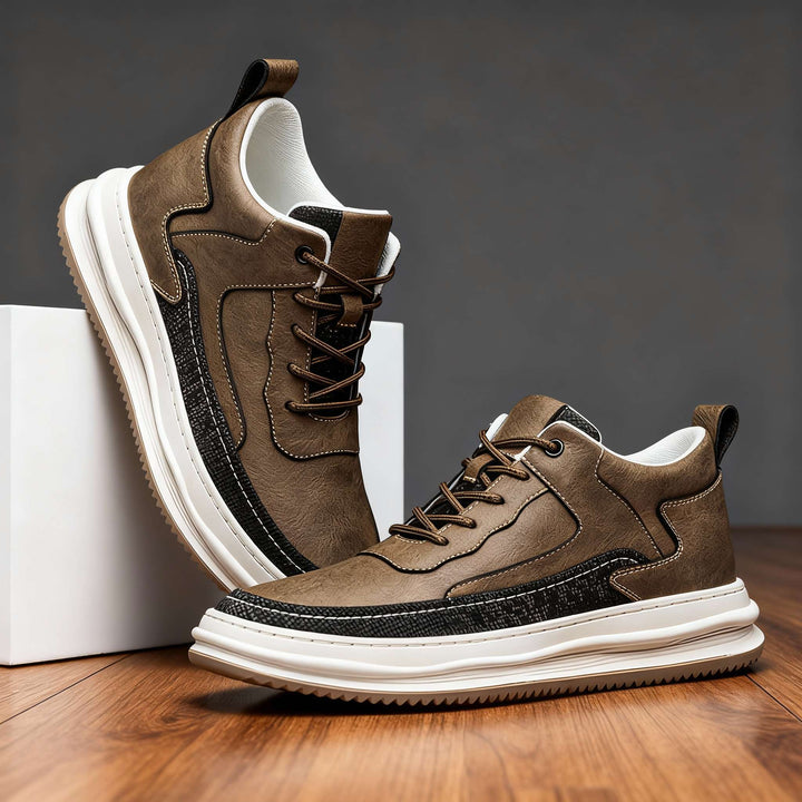 Alric Step | Leather Trainers