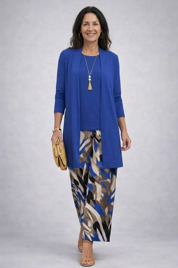 Margaret | 3-Piece Leaf Print Set
