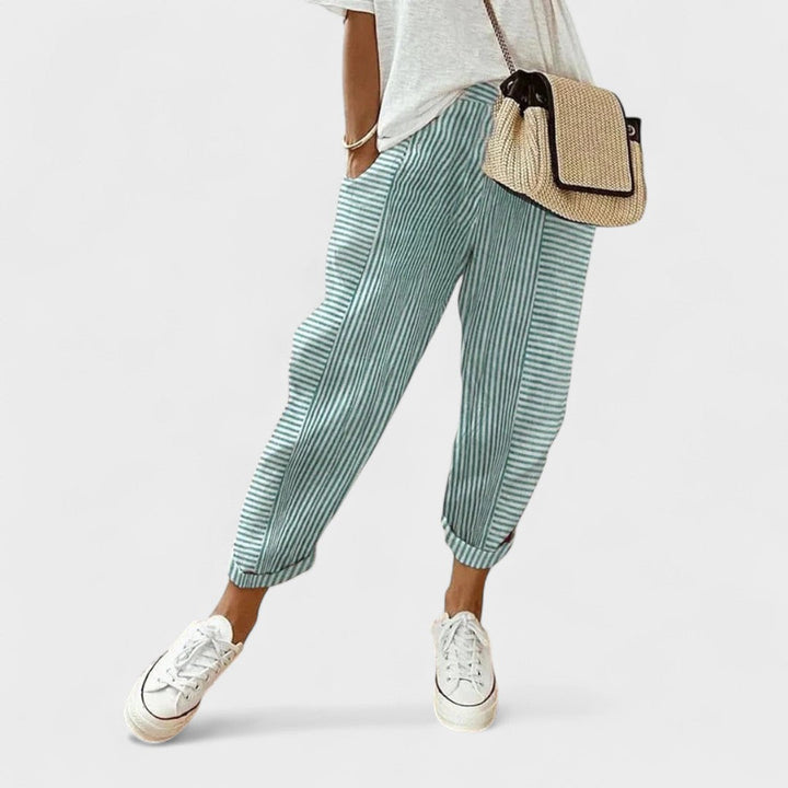 Fashion Light | Striped Trousers with Style