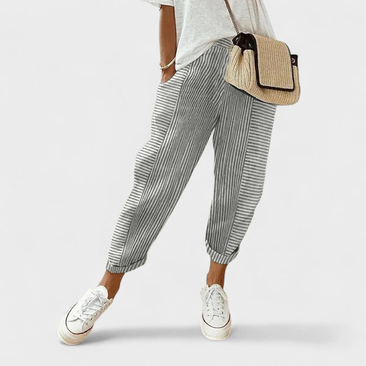Fashion Light | Striped Trousers with Style