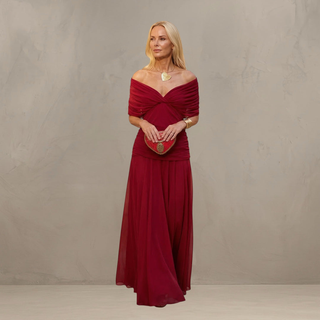 Mode Lumiére™ FLORENDRA | FLORAL MAXI DRESS