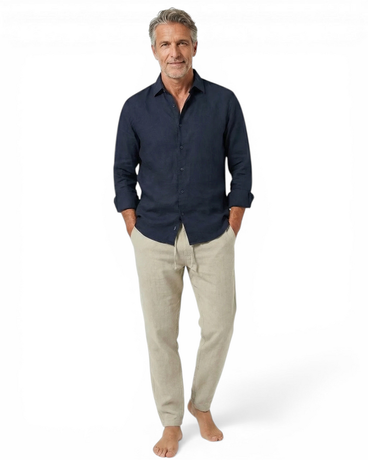 Light Mode™ | Matteo Linen Beach Outfit