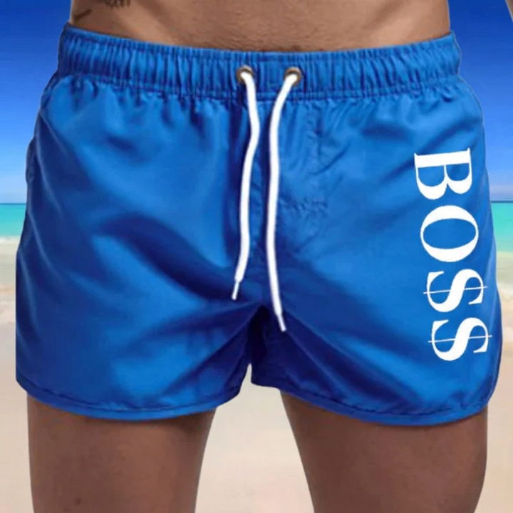 Mode Lumiére™ | Stylish Boss Swim Shorts