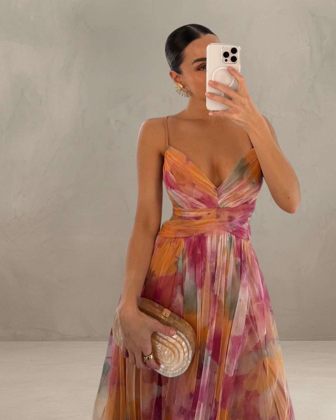 GRACE | ROMANTIC DRESS WITH TRANSLUCENT LAYERS