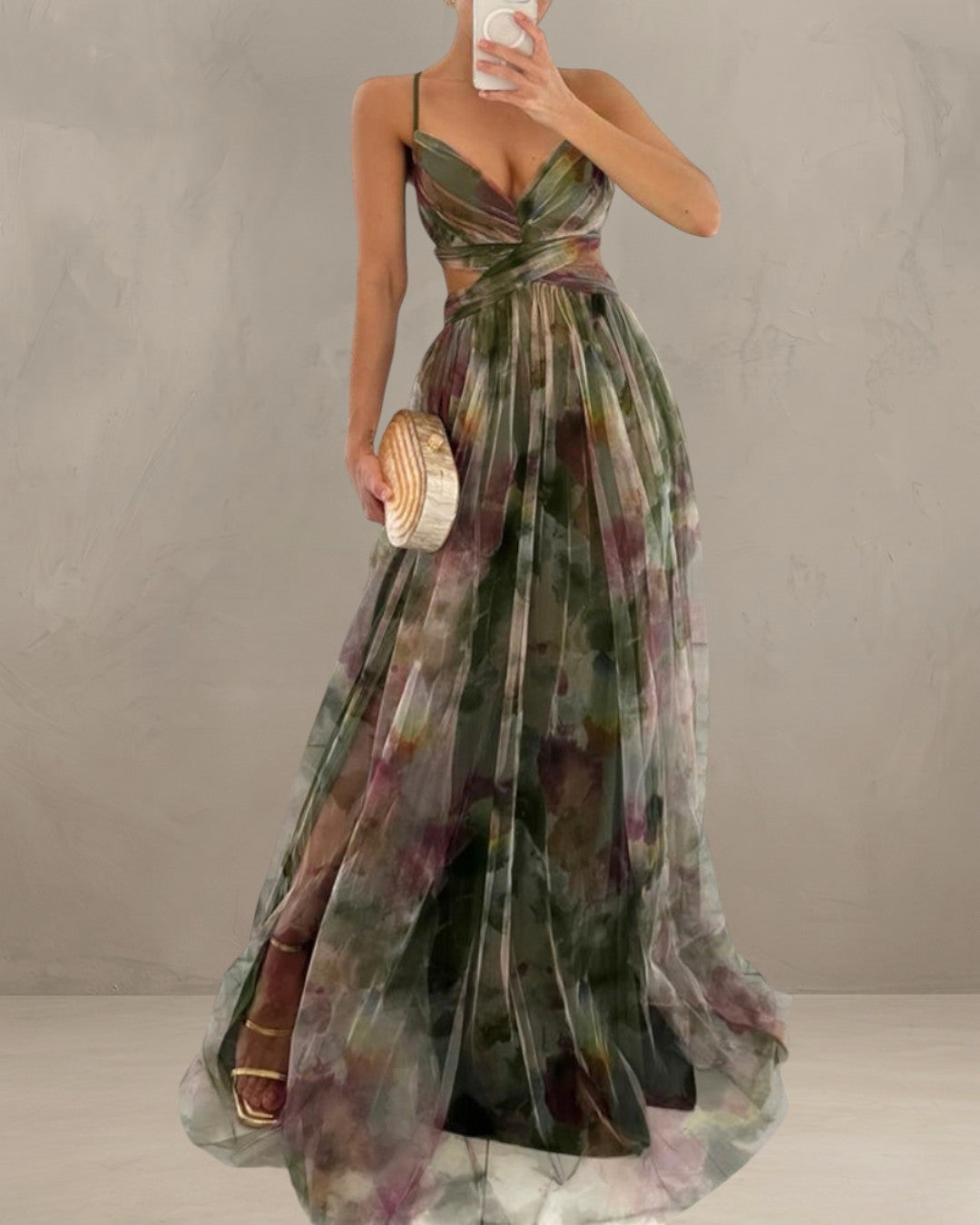 GRACE | ROMANTIC DRESS WITH TRANSLUCENT LAYERS