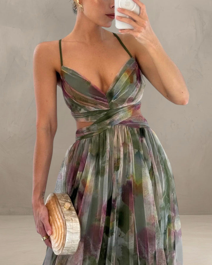GRACE | ROMANTIC DRESS WITH TRANSLUCENT LAYERS