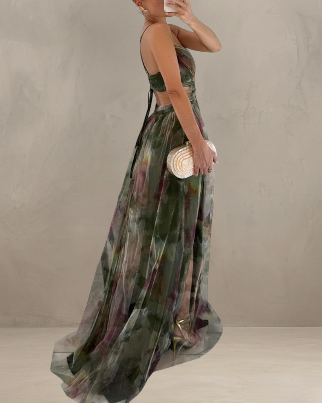 GRACE | ROMANTIC DRESS WITH TRANSLUCENT LAYERS