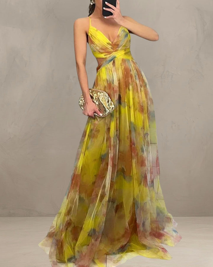 GRACE | ROMANTIC DRESS WITH TRANSLUCENT LAYERS