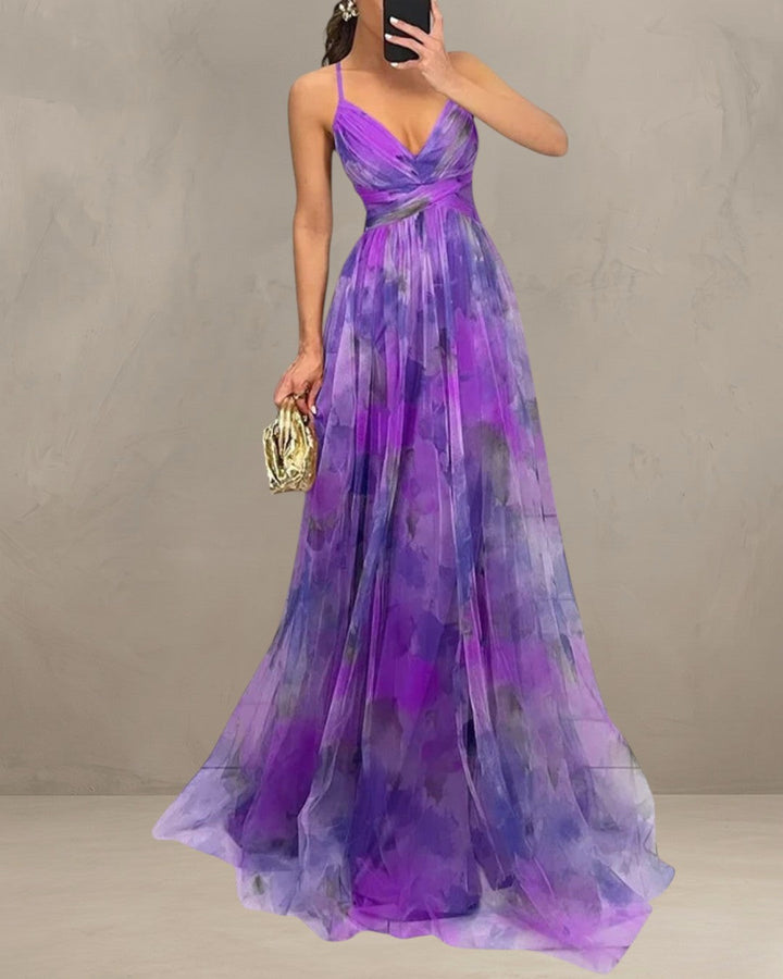 GRACE | ROMANTIC DRESS WITH TRANSLUCENT LAYERS