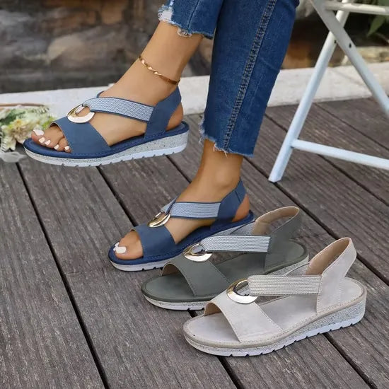 Mode Lumiére™ | Stylish Adjustable Support Sandals