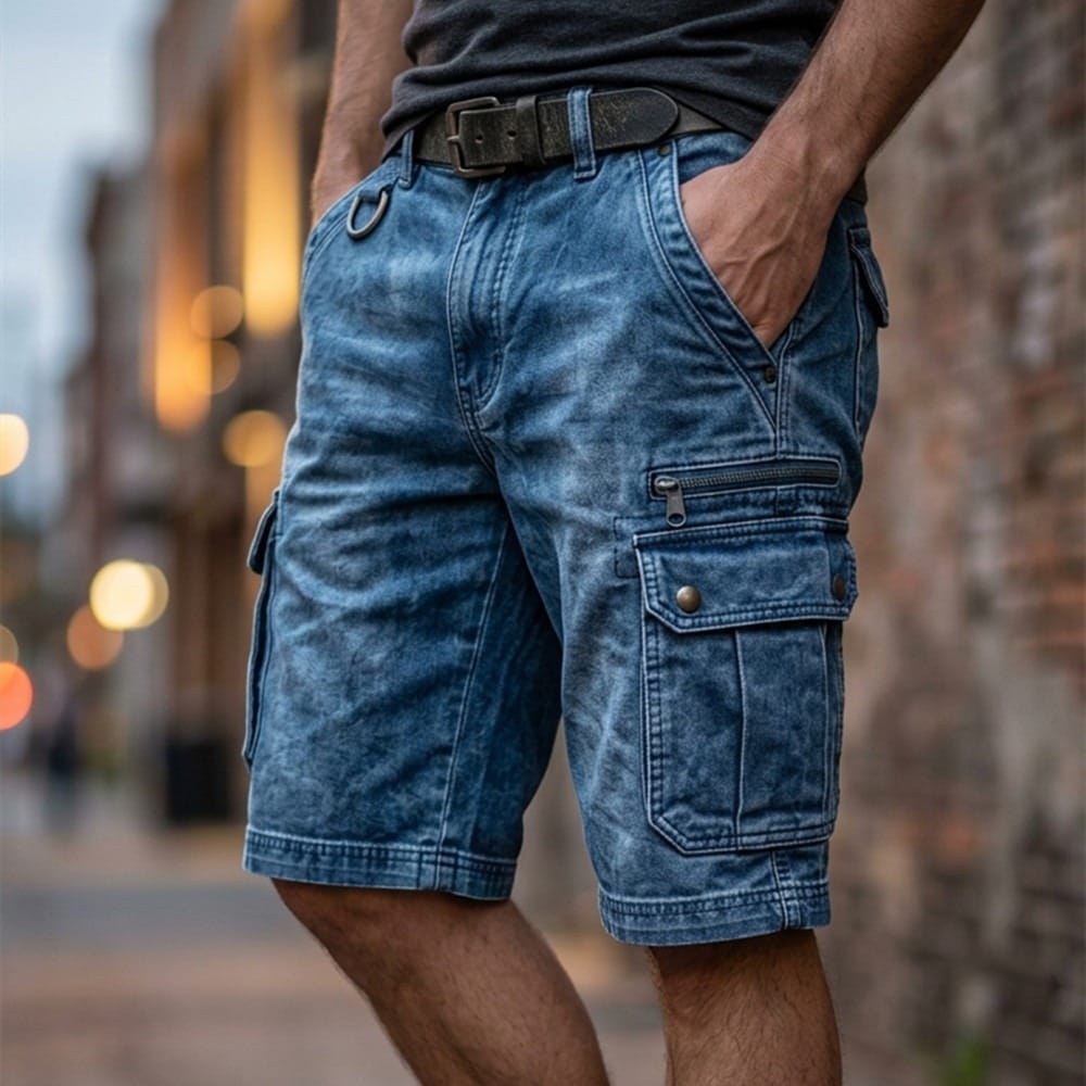 Mode Lumiére™ | Liam denim shorts