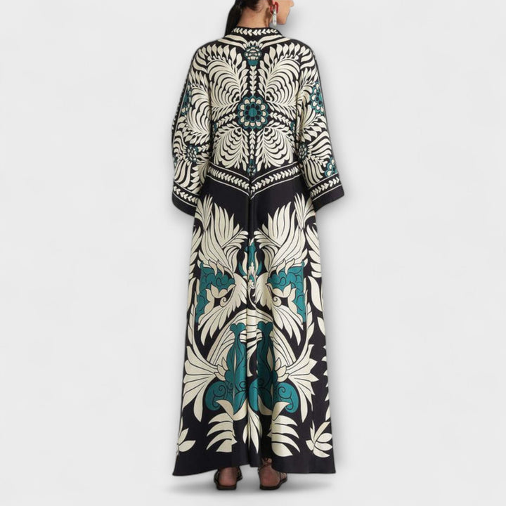 Giselle - Floral Print Maxi Dresses
