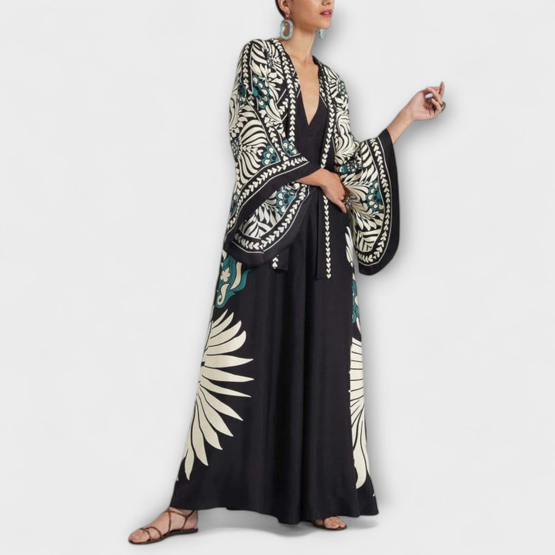 Giselle - Floral Print Maxi Dresses