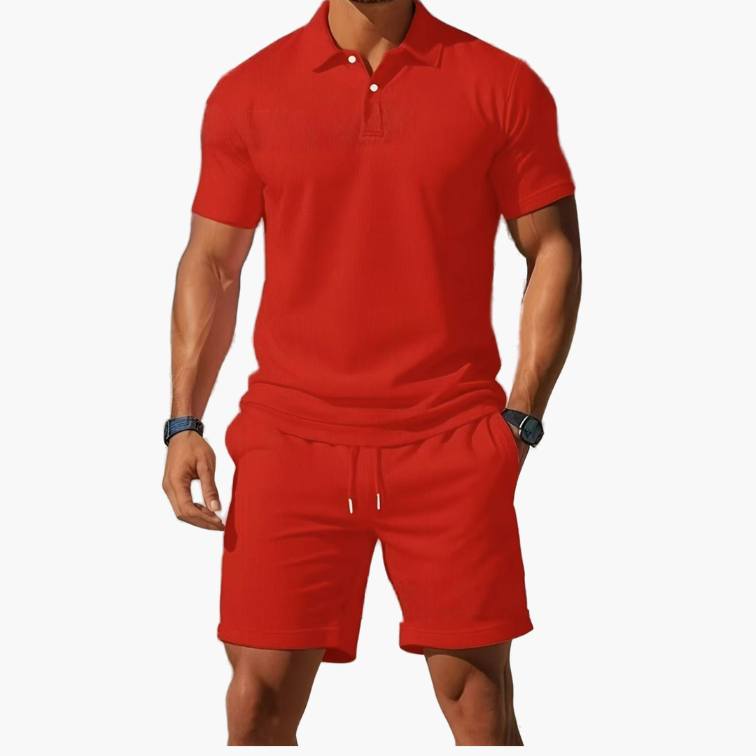 Milan | Polo & Shorts Set