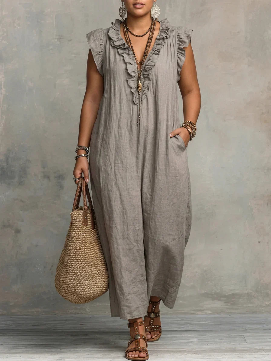 Sienna | Bohemian Ruffled Maxi Dress