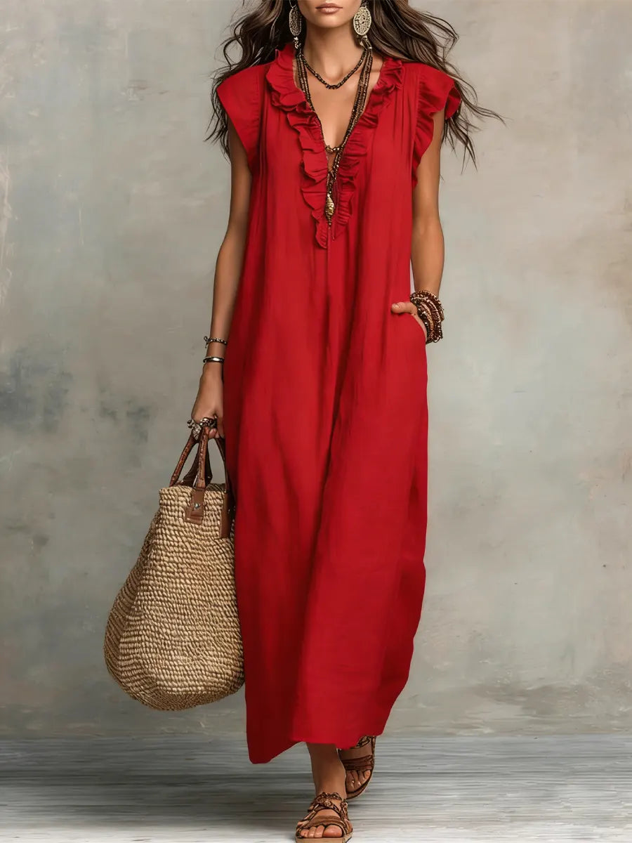 Camelia | Bohemian Long Dress.