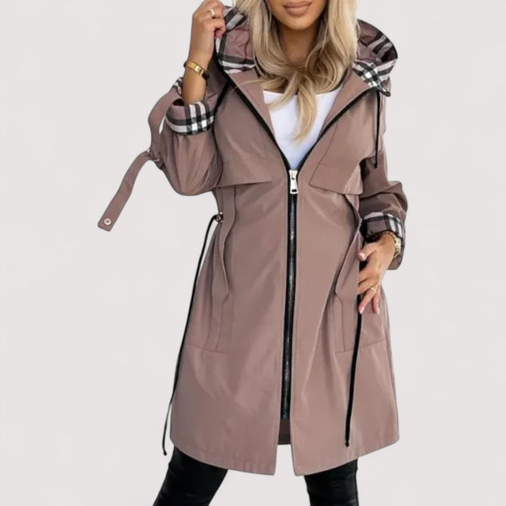 Mode Lumiére™ | Waterproof Zip-Up Coat
