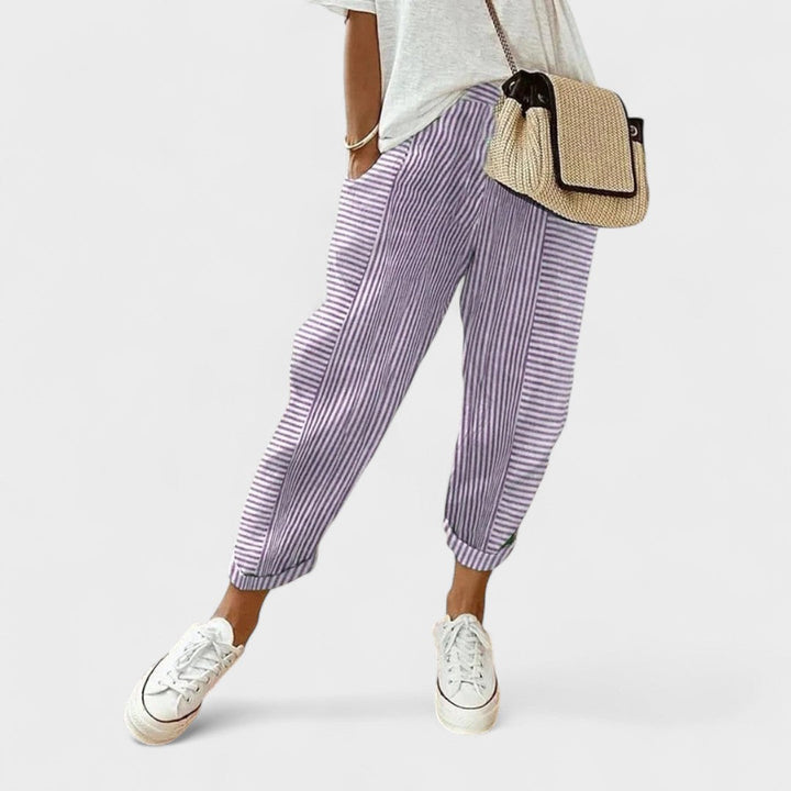 Fashion Light | Striped Trousers with Style