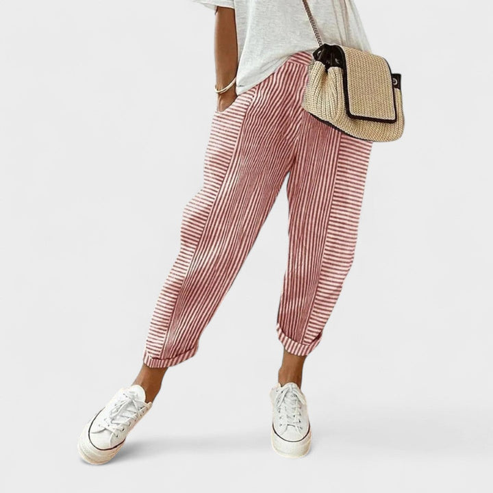 Fashion Light | Striped Trousers with Style